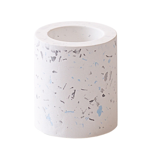 Electric toothbrush holder Internet celebrity terrazzo toothbrush holder home bathroom supplies water-absorbing and humidifying toothbrush cup custom wholesale