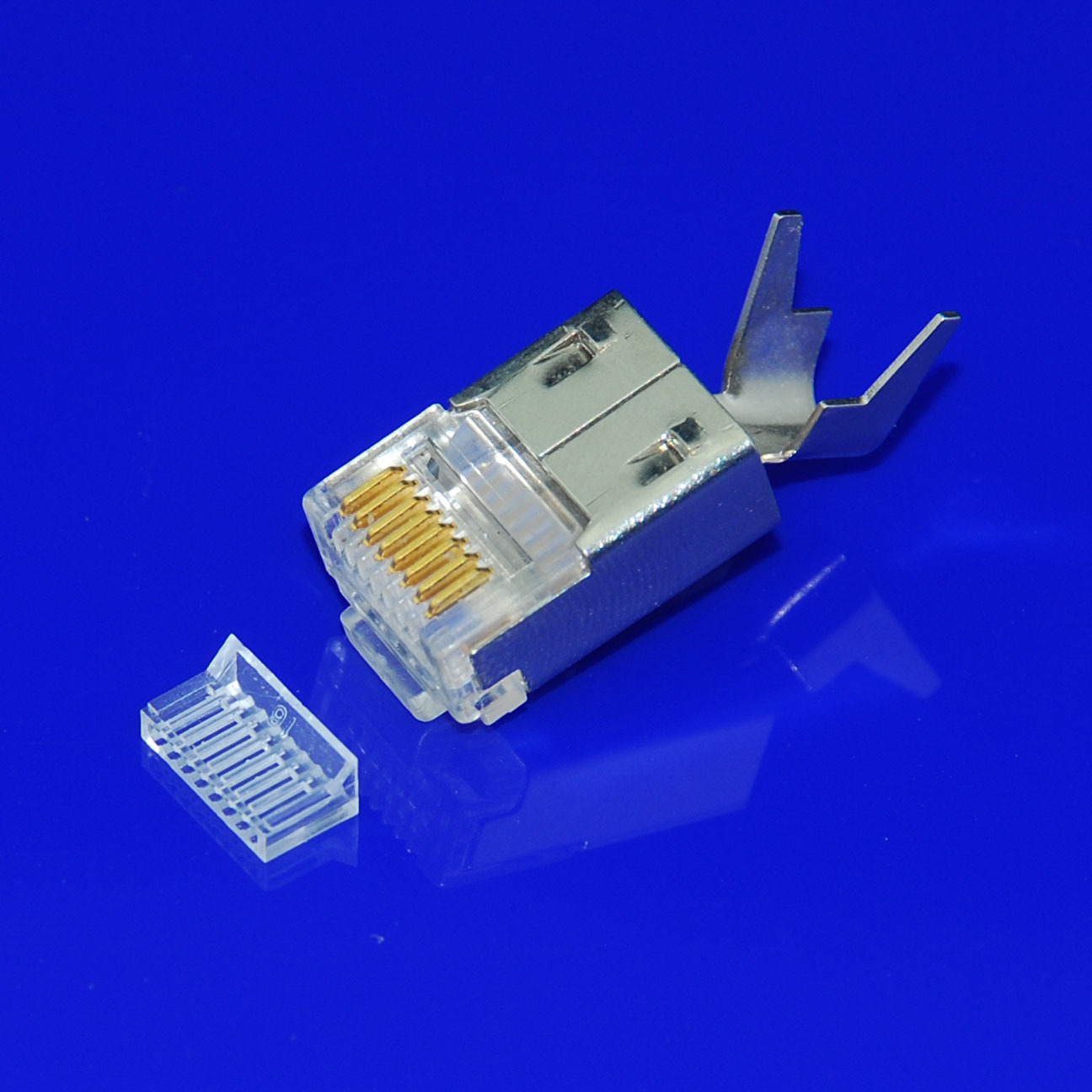 厂家优惠供应工业变频器专用高速传输数据图像RJ45水晶头