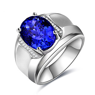 �¿�W���r���18K�K���Ƕ��Ȼ�ʯ��ɫ�{��ʯ��ָ ̹ɣʯ��ָ