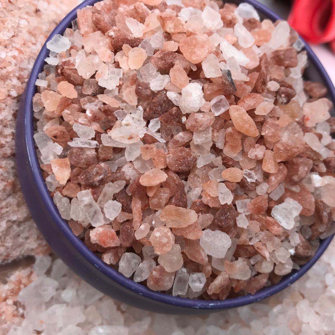 批发矿盐5，2.5，2厘米厚盐砖 碎盐块 紫盐沙香味盐粒