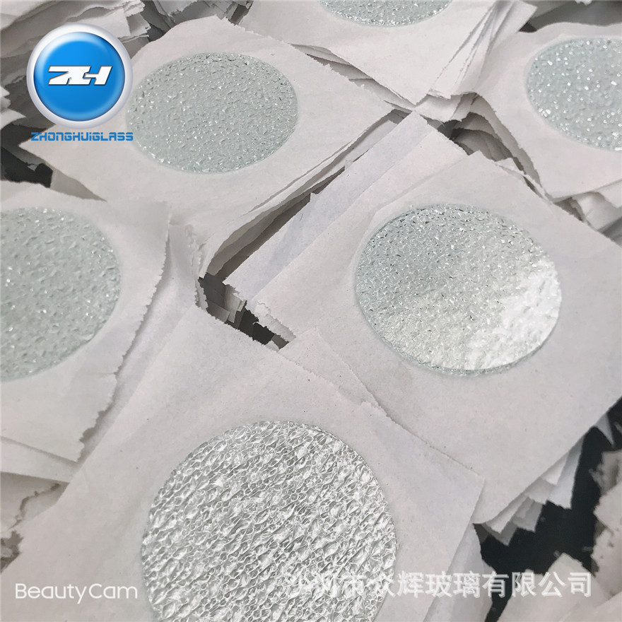 灯具 满洲窗灯饰彩色压花玻璃 可按客户要求切割 钢化加工 可出口