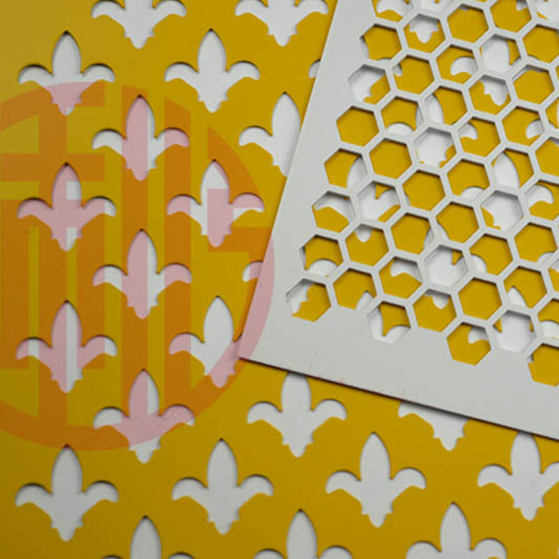 源头厂家折痕方孔网 不规则冲孔网 异形孔 冲孔装饰网洞洞网