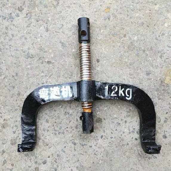 30kg矿用手动折弯机 铁轨调整工具螺旋弯道器 便携式钢轨调整器