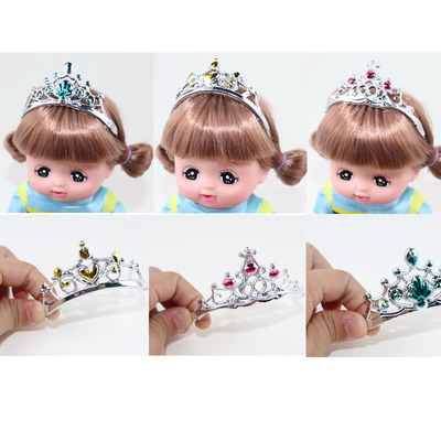 Milu muñeca xiaomeile princesa vestido largo pelo princesa vestido muñeca Accesorios Niña jugar casa juguete fábrica lote