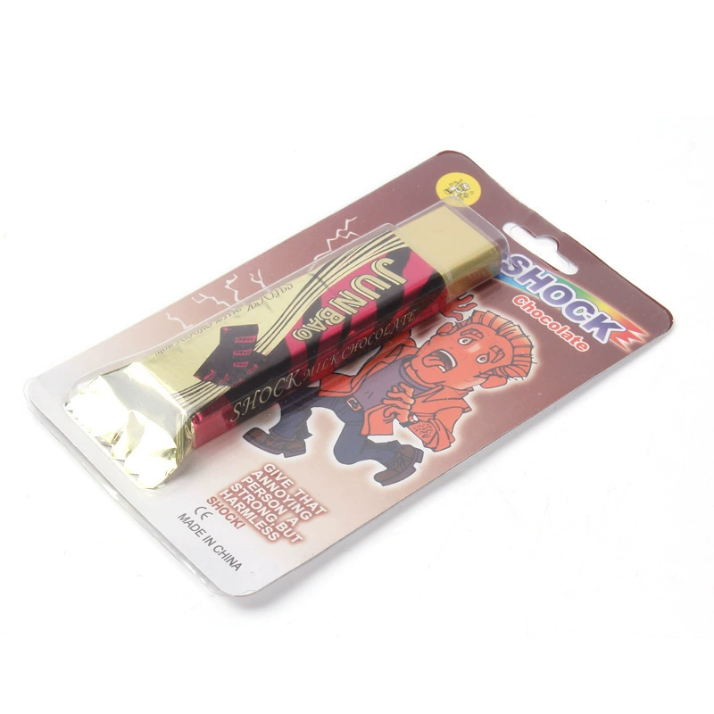 Электронная novelty игрушка Law Teng DM-116, электрическая афера с шоколадом, пластик, 48/цветная коробка