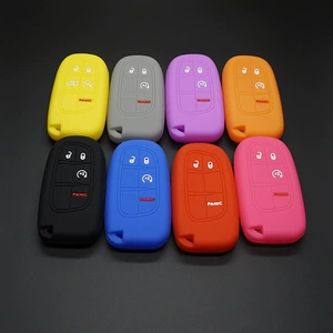 The key case is suitable for Chrysler 300C Dodge ram Coolway remote control car remote control key silicone case