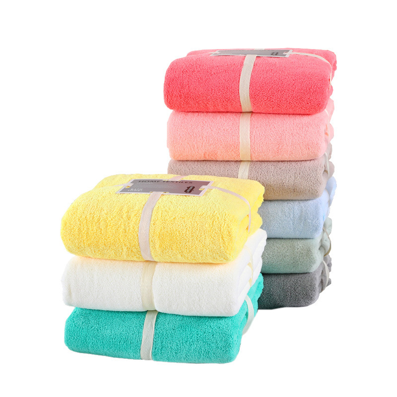 Factory direct microfiber coral fleece towel bath towel baby and mother set soft absorbent baby bath towel Factory direct microfiber coral fleece towel bath towel baby and mother set soft absorbent baby bath towel