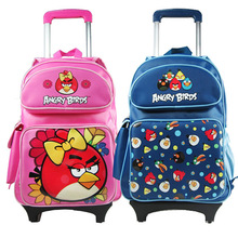 拉杆书包小学生双肩书包卡通减负背包男女孩双肩包 现货批发
