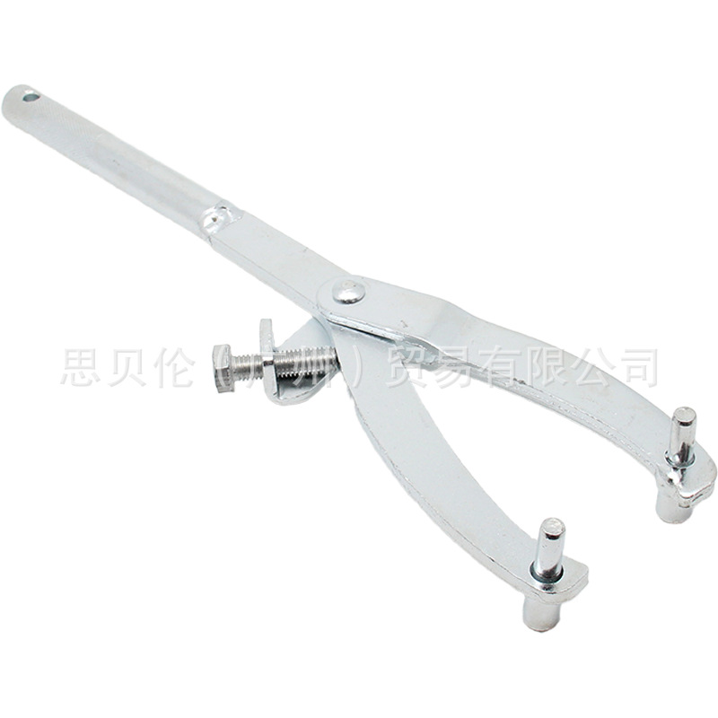 Y-tipo volante blanco pinza pedal motocicleta cinturón disco magnético motor tarjeta fija herramienta de reparación del volante llave