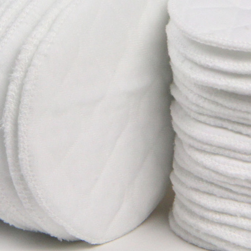 朴朴米 双层棉柔软透气乳垫 孕产妇可洗防溢乳垫 精装4片装