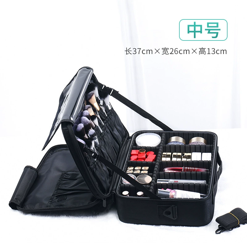 Capacious handheld cosmetic bag for manicure, wholesale