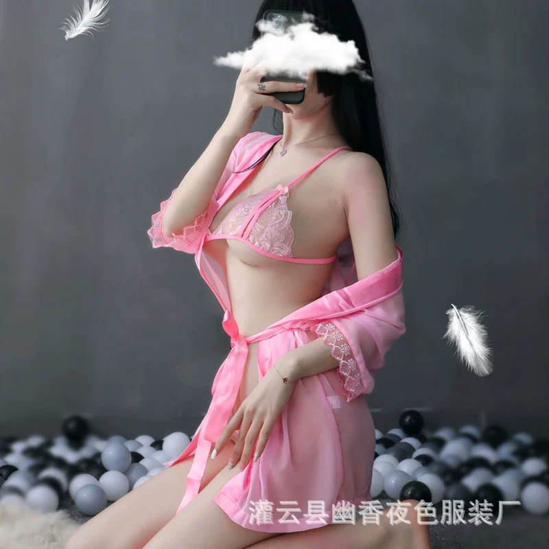 Постельное белье 林林婷? wait proper translation should translate entire string but we can't leave brand in pinyin. The instruction avoid marketplace etc. It doesn't ban brand names. Translate titles into Russian. First item: "林林婷 Underwear, bathrobe, sexy cardigan" -> 