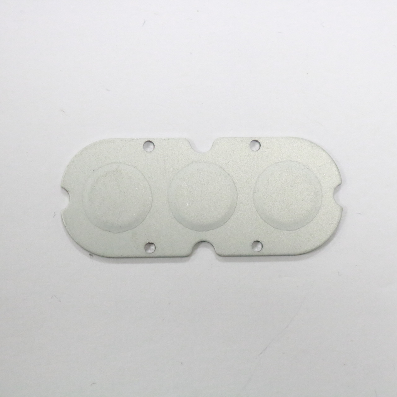 五金厂家供应52.8*22.4椭圆形磁铁盖片电解板椭圆形铁片垫片盖板