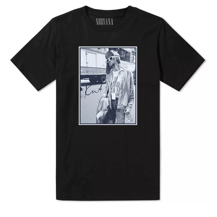 Summer Nirvana band Kurt Cobain Nirvana Bleach T -shirt