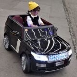 Электрический транспорт, внедорожная игрушечная машина с сидением, детский велосипед для двоих, дистанционное управление