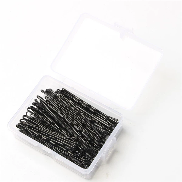 5cm 100 pieces black one-word clip