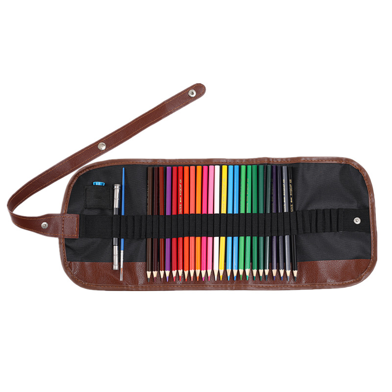 Traje de cortina de lápiz soluble en agua de 24 colores