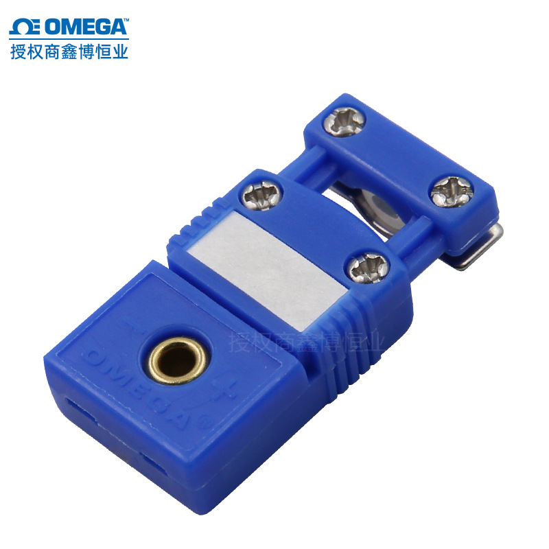 现货美国奥米佳热电偶端子T型带线夹测温线母座SMPW-CC-T-F连接器