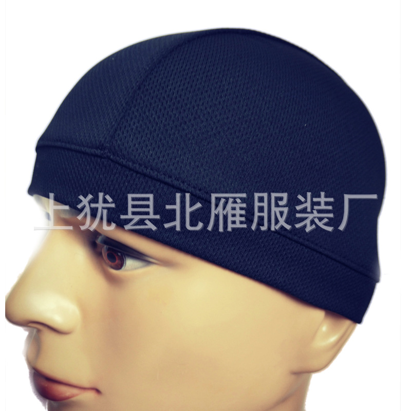 Riding Mesh Breathable Small Round Hat Motorcycle Helmet Liner Cap Outdoor Elastic Sports Cap Battery Car