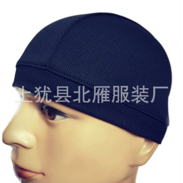 Riding Mesh Breathable Small Round Hat Motorcycle Helmet Liner Cap Outdoor Elastic Sports Cap Battery Car