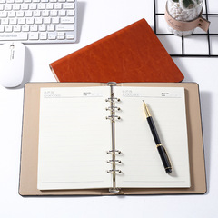勤得利活頁記事本A5筆記本可替換頁本子B5大皮面記事本學生記錄本
