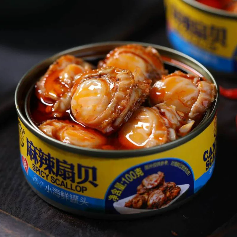 Прямые поставки от производителя: съесть вентилятор и мясо, консервированная острая мелкая морепродукты, хранение при нормальной температуре, оболочка вентилятора, мясо для отправки Белин