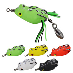 Weihé Mini Thunder Frog 3.2cm 5.5g with Built-in Glitter Realistic Fake Lure Color Thread Small Frog Wholesale