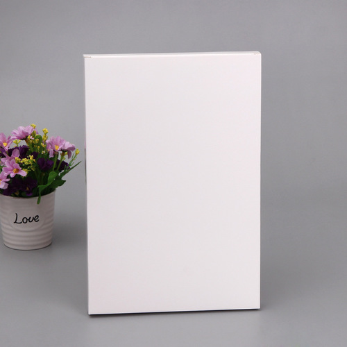 111-120mm packaging blank box wholesale neutral cross-border small paper box double insert box white card cosmetic box