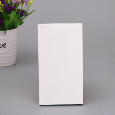 46-70mm trumpet White card Flat box packing paper goods in stock wholesale Eye shadow Table lamp Drawer pack