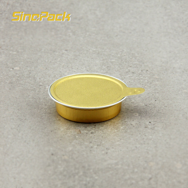 【批发】SINOPACK金信35ML可封口易撕盖酱料铝箔锡纸包装盒
