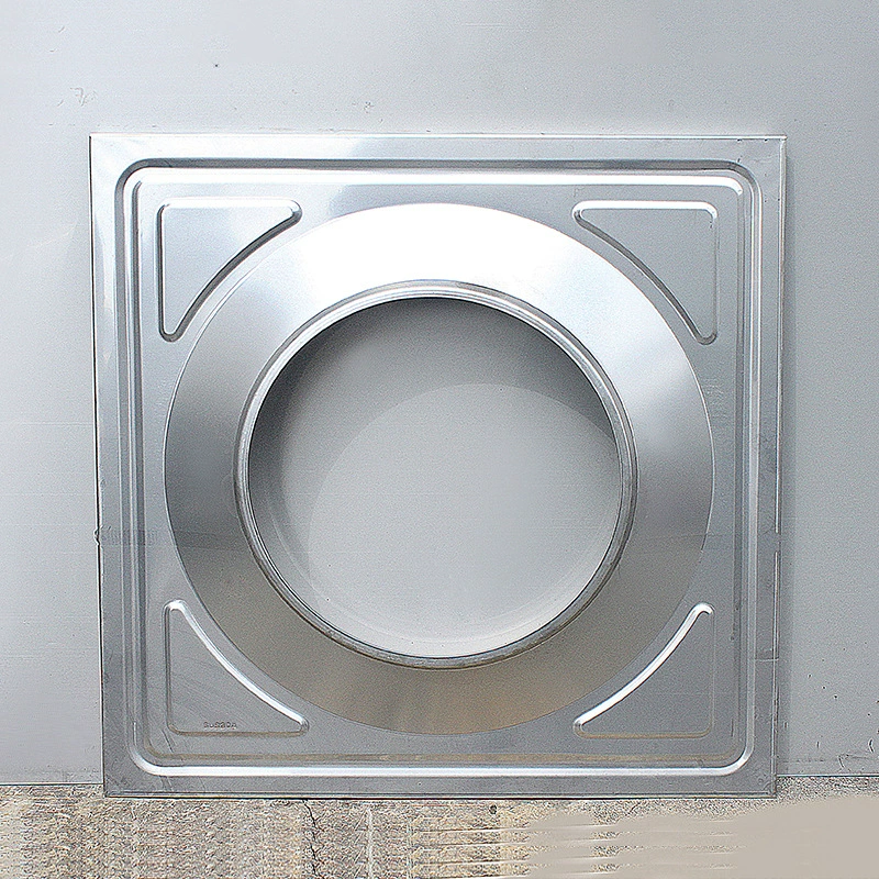 Сварной комбинированный изолированный резервуар для живой воды, пожарный бассейн, резервуар для воды из нержавеющей стали 304, квадратная прямая поставка с завода