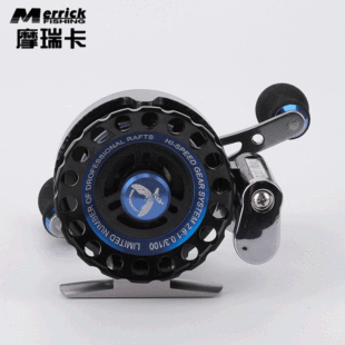 Morica Automatic Line Raft Fishing Wheel Metal Fishing Wheel Fishing Wheel Metal Raft Micro Lead Wheel Bridge Fishing Ice Fishing Wheel