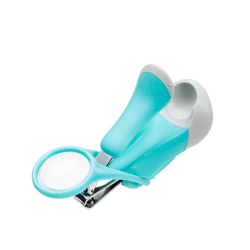 Doraebob Infants and Toddlers Magnifying Mirror Nail Scissors Baby Nail Cutter Nail Grinder Nail Nipper Anti-Missing Meat 6186