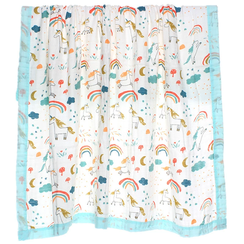 Gauze duvet for baby, children's fluorescence bath towel