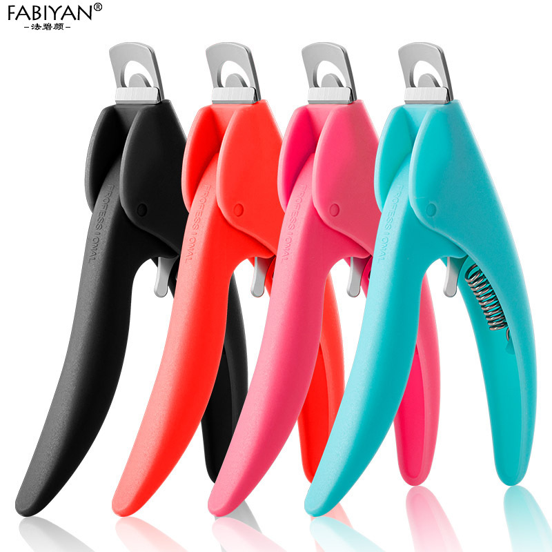 Nail Art Cutter U-Shears diy French Nail Fake Nail Clipper Manicure Tool Nail Art Cutter U-Shears diy French Nail Fake Nail Clipper Manicure Tool