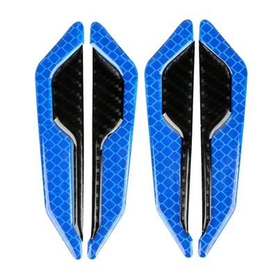 Qapı və bamper qoruyucu zolaqlar – stickers four pieces - outer-blue-and-inner-black-4-packs-as-shown-in-the-figure