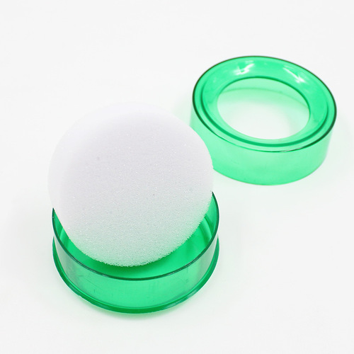 New stationery desktop financial hand wet device banknote counting sponge round color other accounting supplies