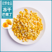 厂家直销 冻干芒果脆丁芒果碎 蛋糕甜品装饰燕麦片添加烘焙原料