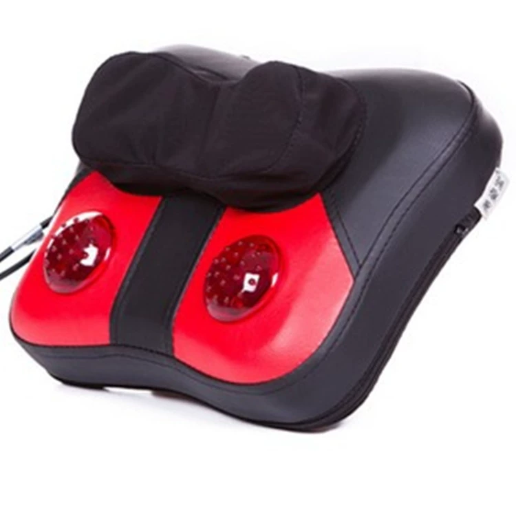 Electric heated massage pillow cervical spine massager cervical spine pillow neck kneading back massage waist back massage cushion