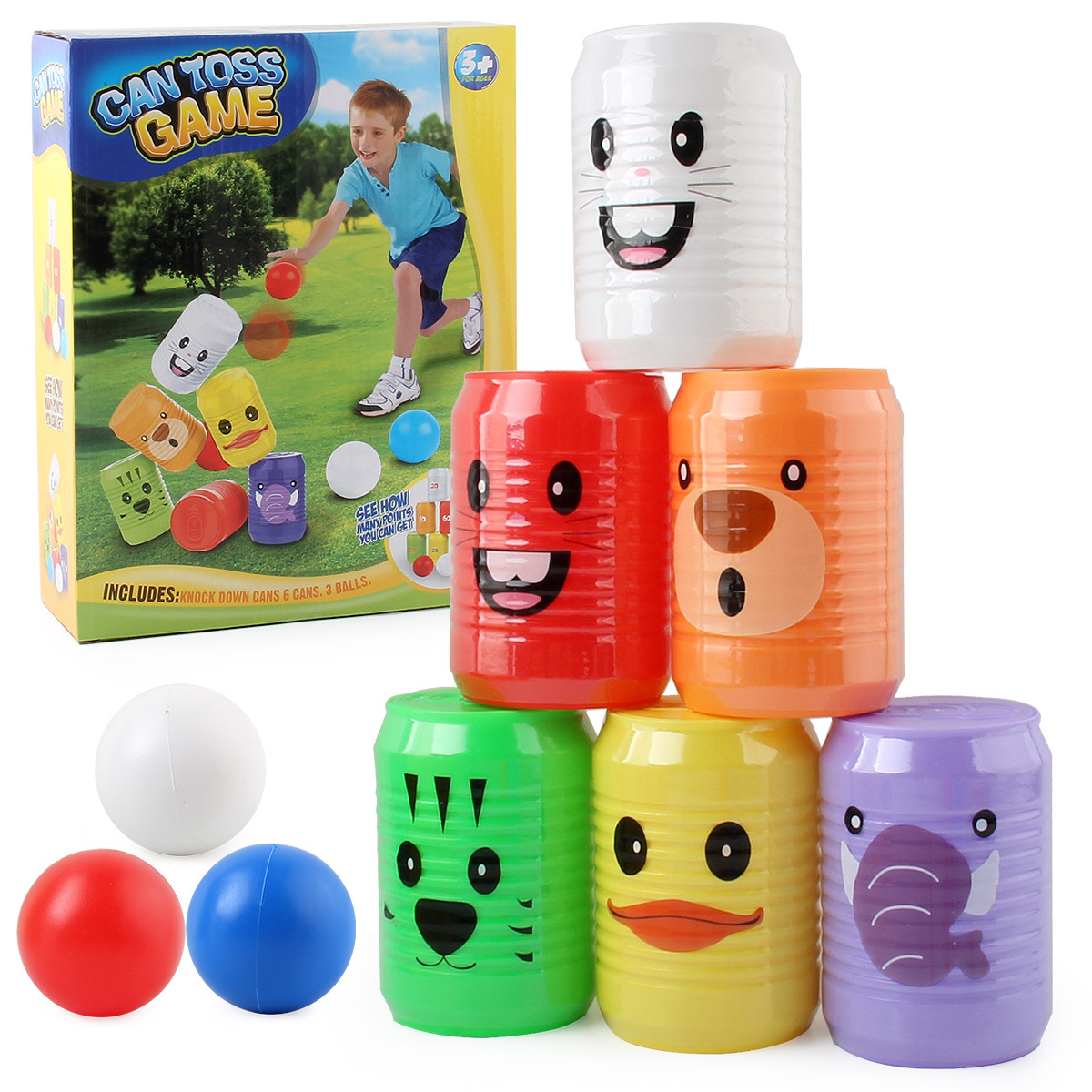 Children's Bowling Toy Indoor Sports Cartoon Educational Bowling Toy