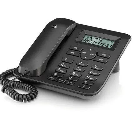 Motorola CT410C телефон стационарный офис домашний стационарный телефон громкая связь без батареи двойной связи