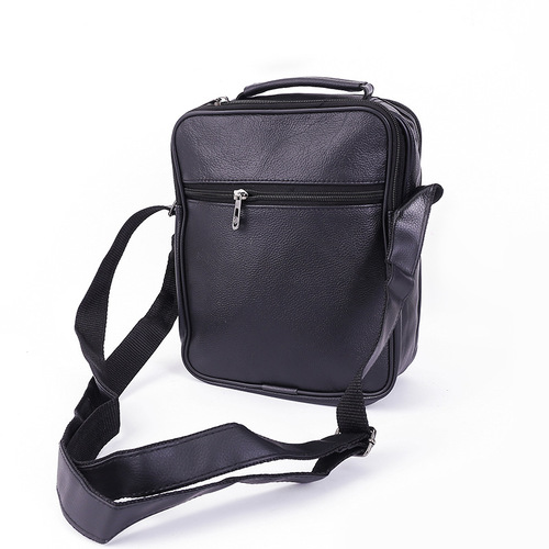 Genuine leather men's bag, shoulder crossbody handbag, fashionable business briefcase, cowhide casual trendy style, versatile fashion wholesale