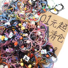 外贸头绳赠品扎头发皮筋地摊夜市二元店皮套电商批发发圈