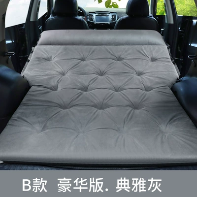 Vehicle-mounted inflatable bed — Artifact Air Cushion Bed - b-deluxe-version-thickened-elegant-gray