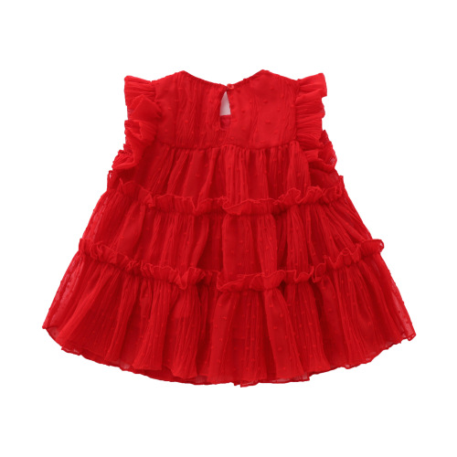 24 New Women's Children's Camisole Dress Summer Dress for Girls Baby Princess Dress Fashion Ball Sleeve Dress Chiffon Infant Dress
