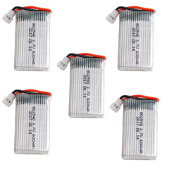 4-Axis Drone High-Drain 3.7V 600mAh 25C Battery for X5C, X5SW, and CX-30 RC Models – 802540
