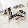 Summer silk scarf, fashionable cute neckerchief, 2020, Japanese and Korean