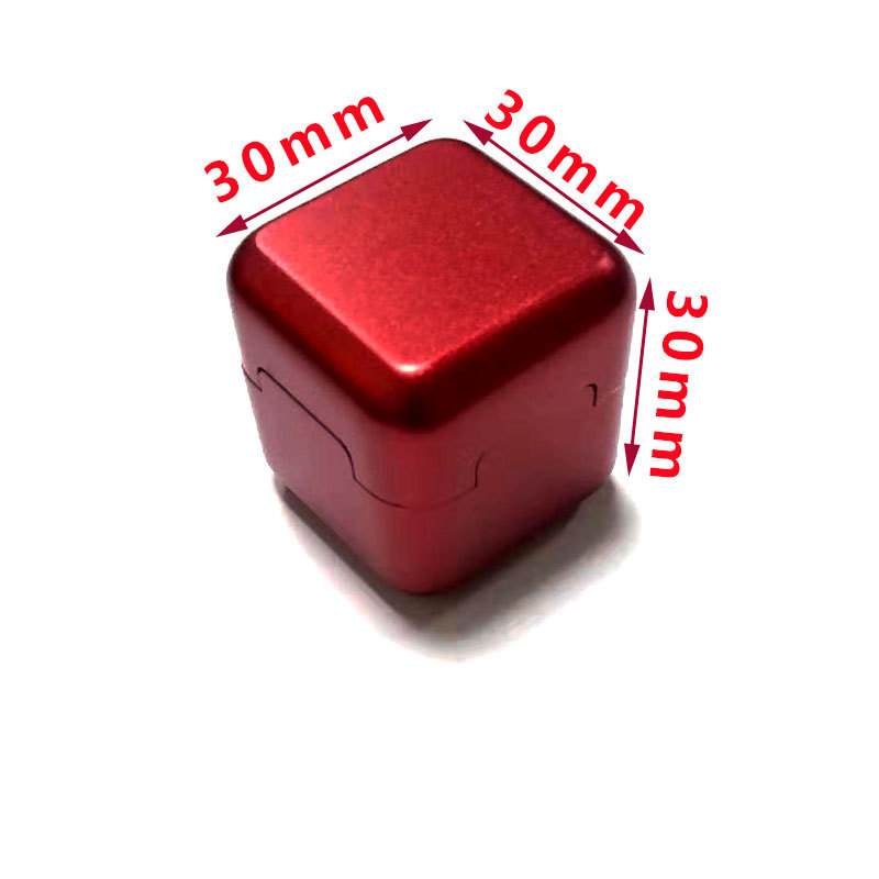 Cubierta inferior de aluminio R6 con caja de chocolate magnético billar Rod caja de almacenamiento de polvo de chocolate billar grapar polvo clip Snooker bolsillo de polvo de chocolate
