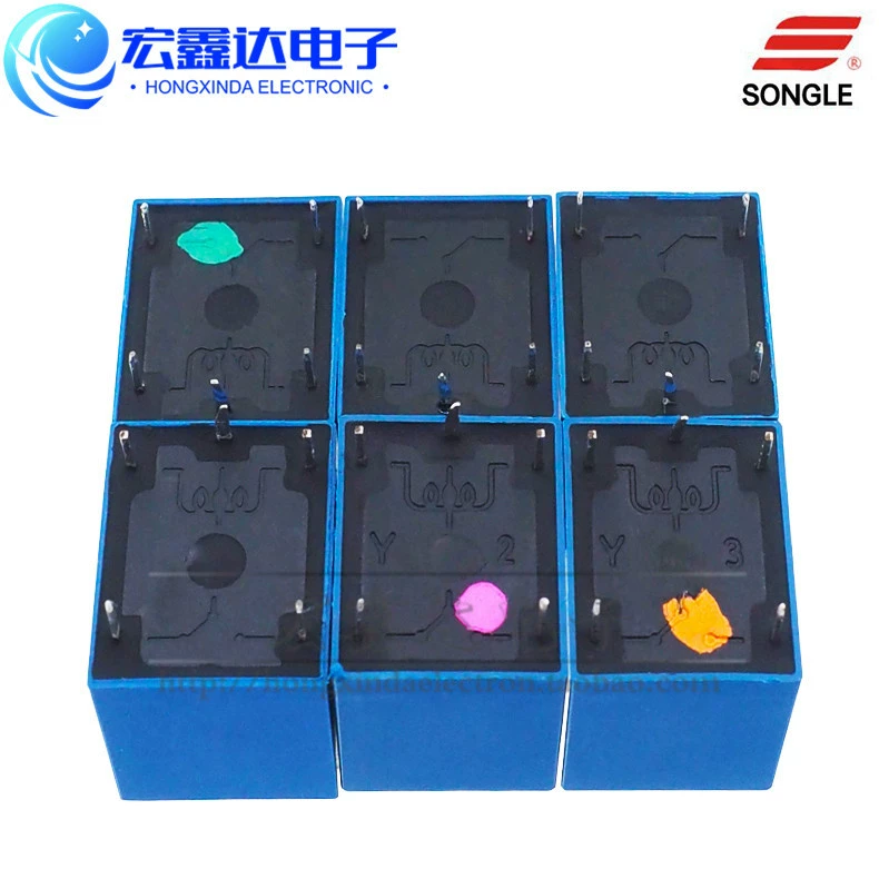 Оригинальное реле Songle SRD-03V05V 06 09V12V 24VDC-SL-A/SL-C4 pin 5 pin отечественного производства