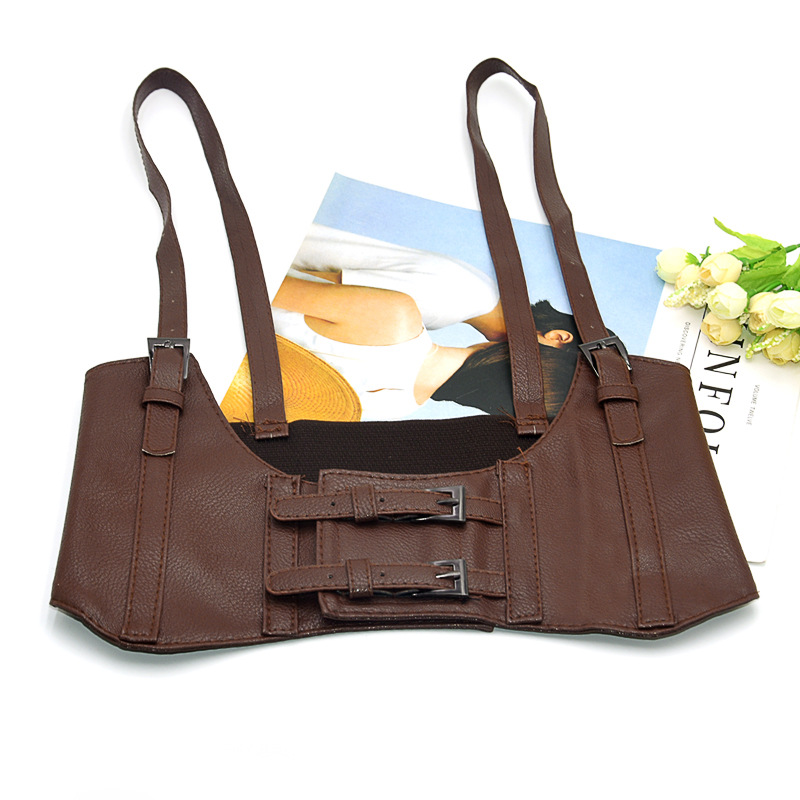 Sling transfronterizo para mujer cinturón ultra ancho Estilo Chaleco correa elástica sello de cintura AliExpress Venta caliente comercio exterior